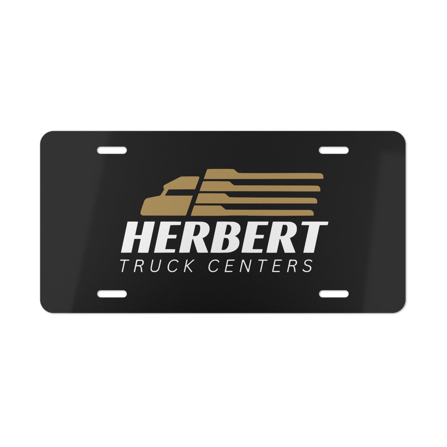 Herbert Truck Centers Vanity Plate