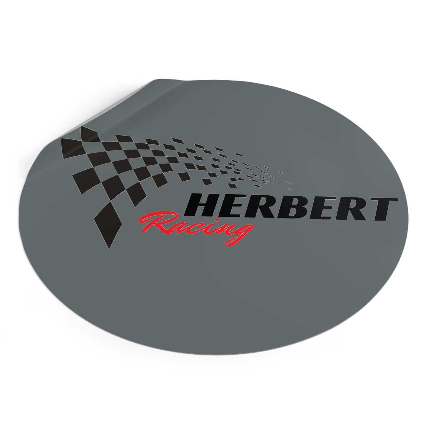 Round Herbert Racing Vinyl Stickers
