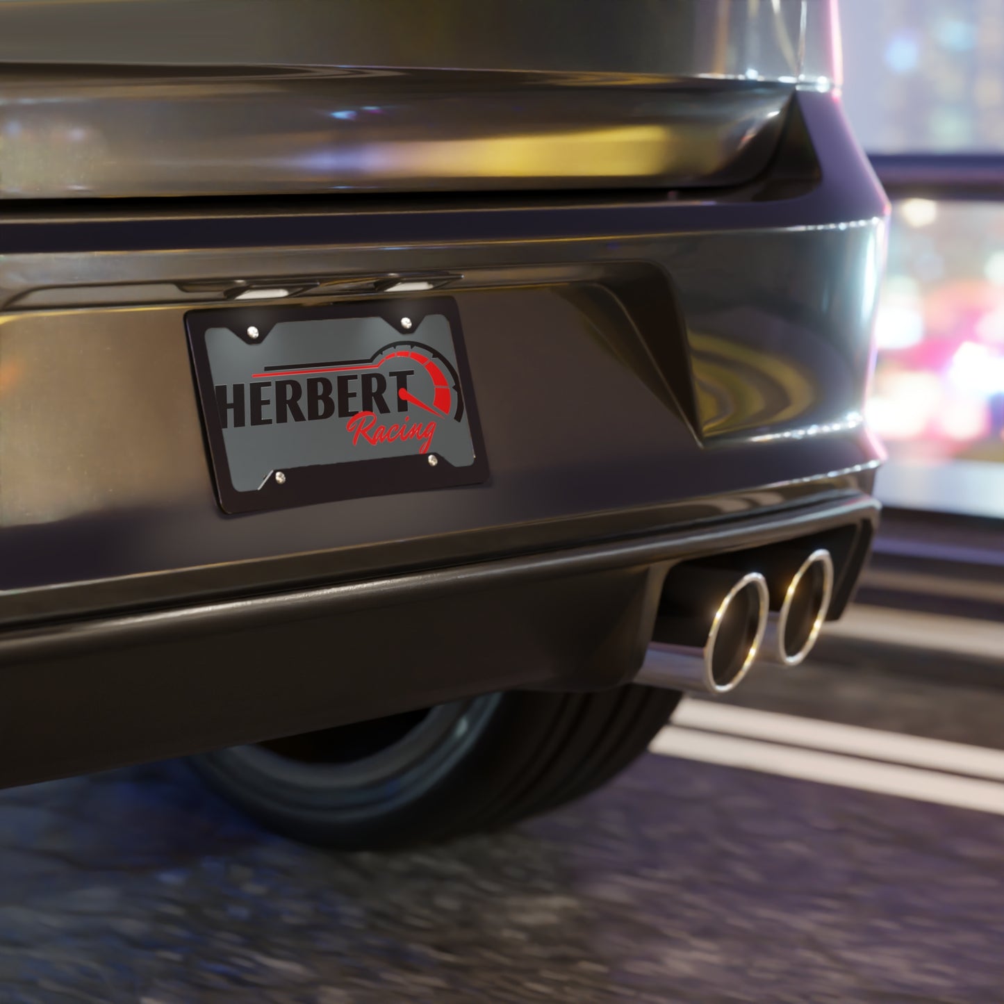 Herbert Racing Vanity Plate
