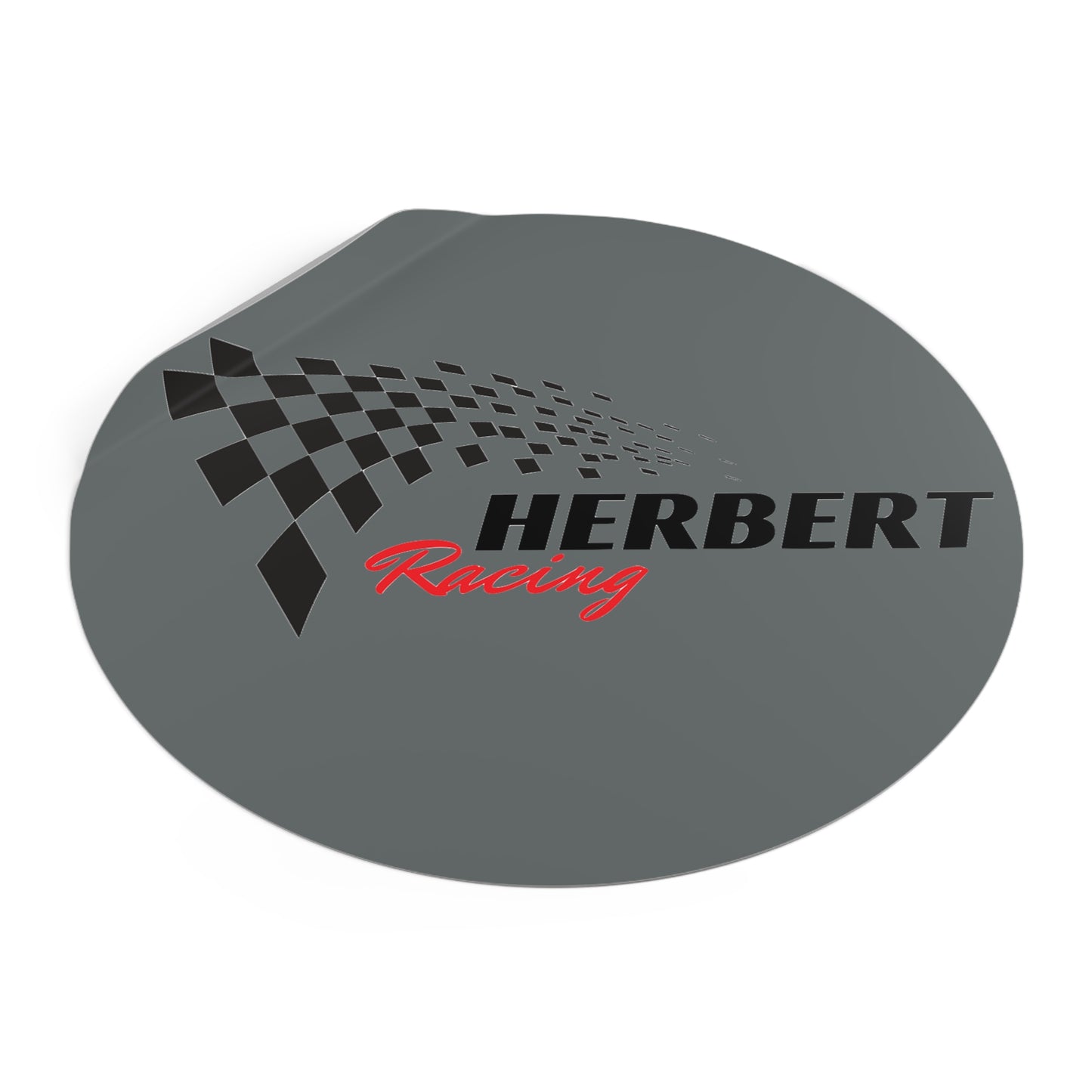 Round Herbert Racing Vinyl Stickers