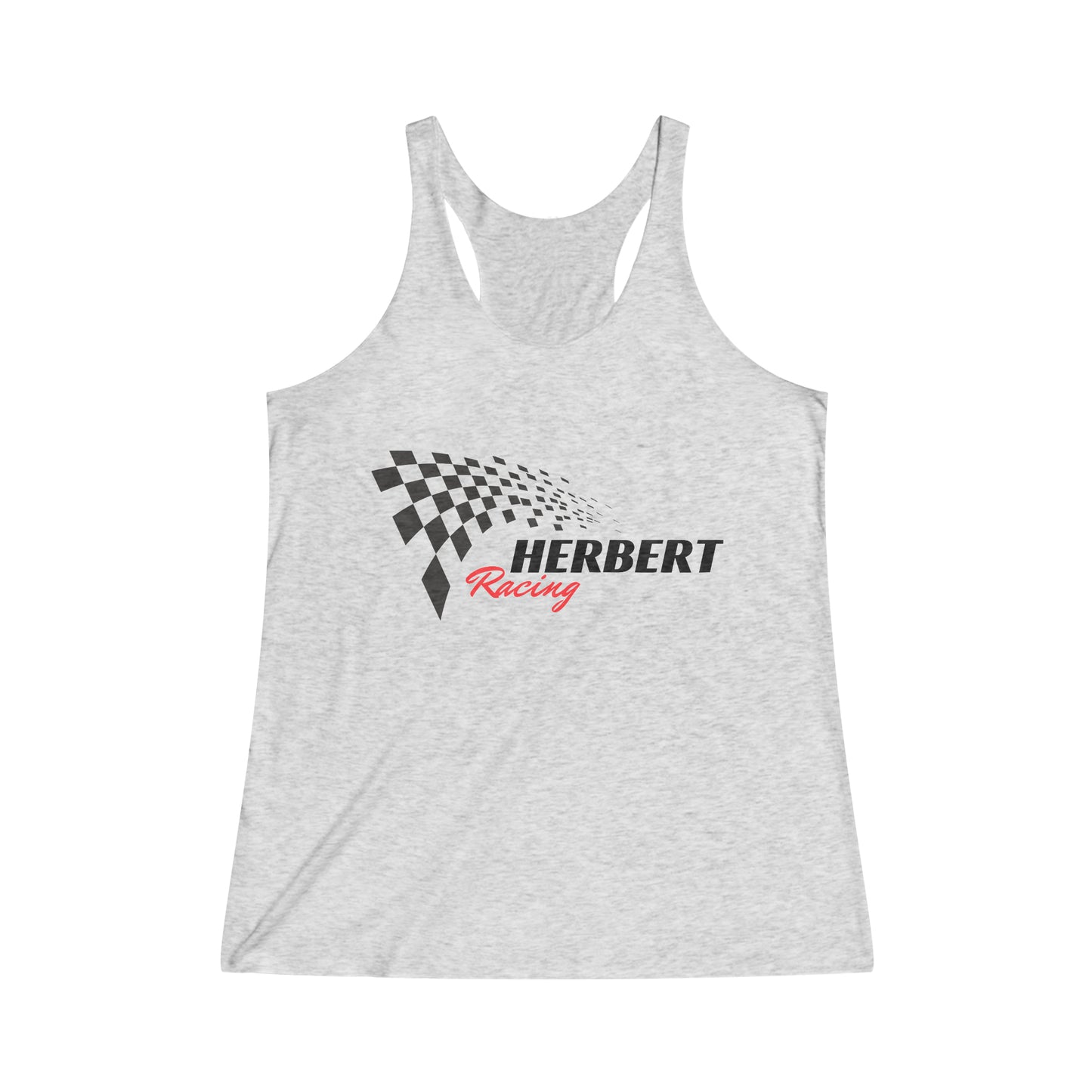 Women's Herbert Racing Tri-Blend Racerback Tank