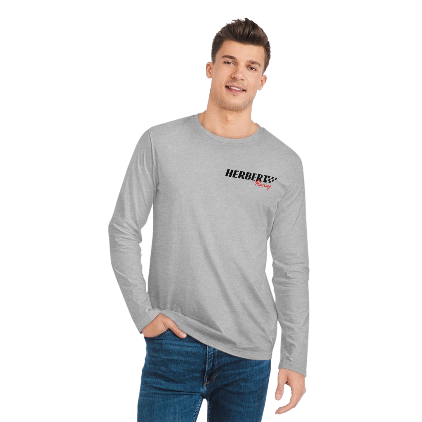 Men's Herbert Racing Logo 2 Long Sleeve Shirt