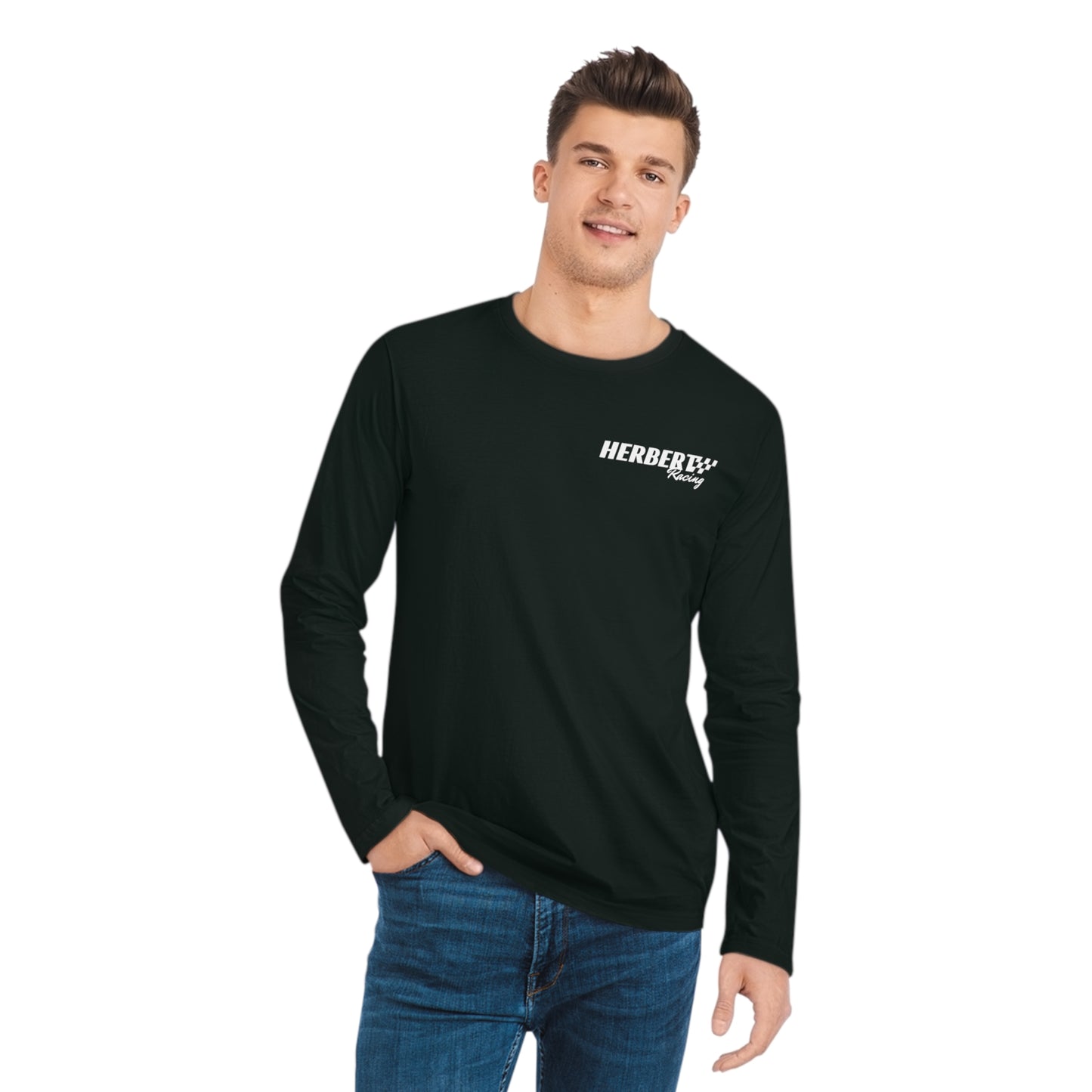 Men's Herbert Racing Logo 2 Long Sleeve Shirt
