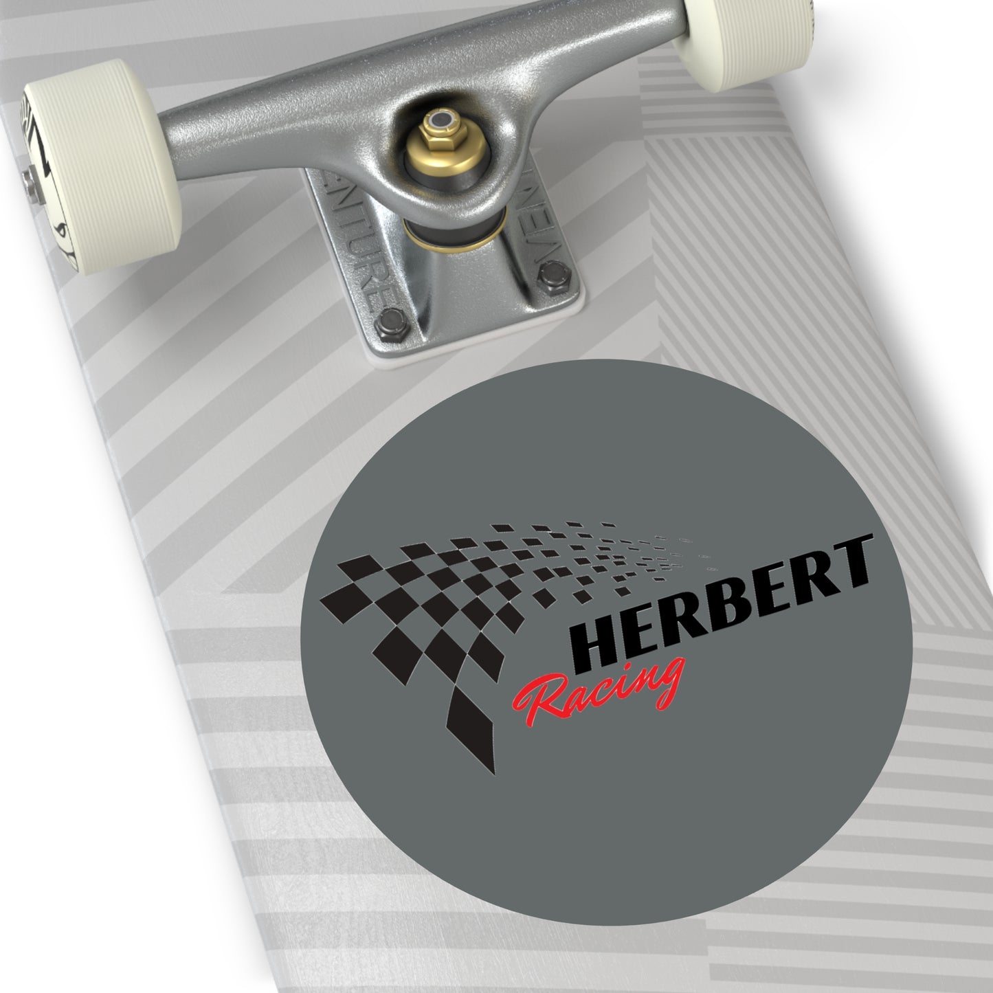 Round Herbert Racing Vinyl Stickers