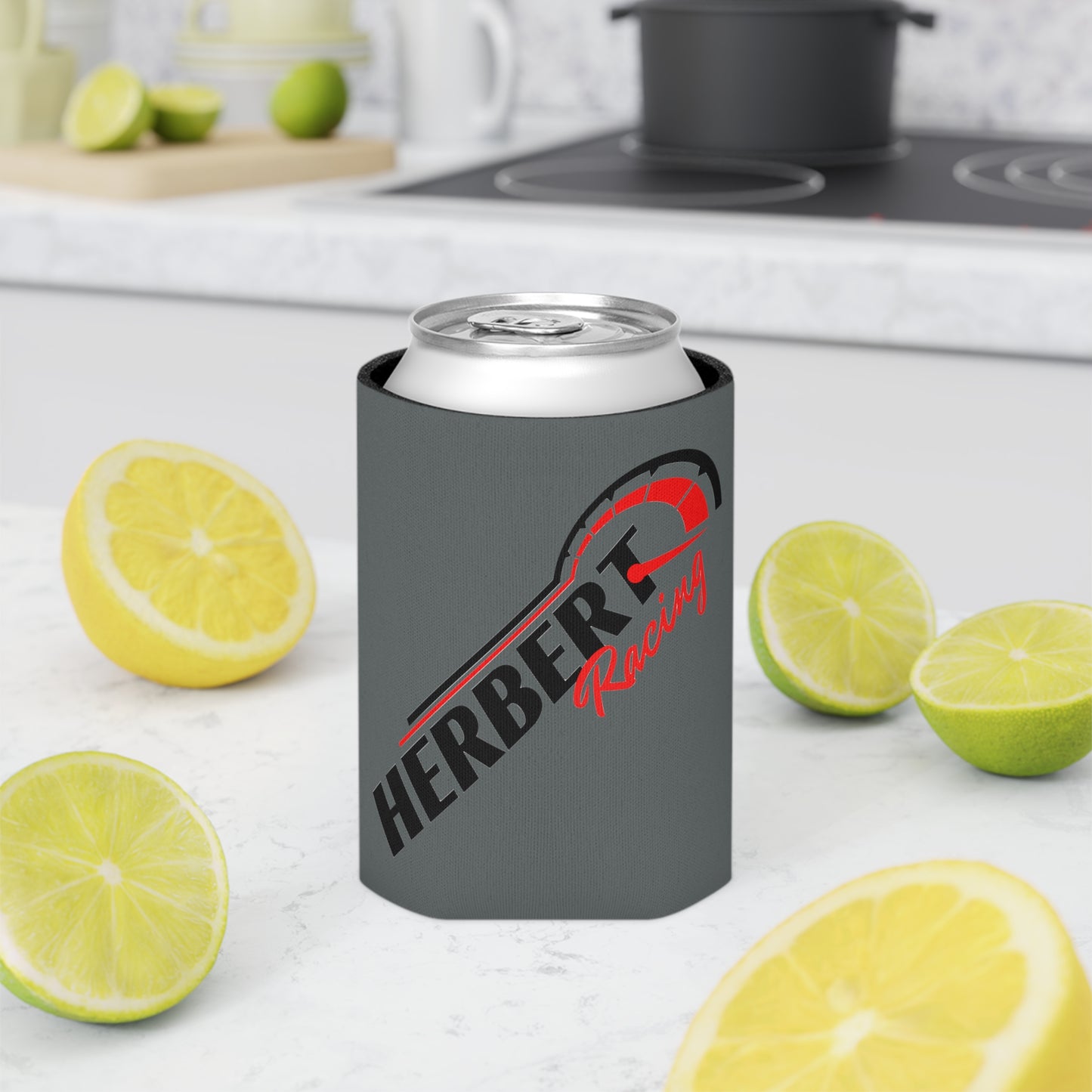 Herbert Racing Grey Can Cooler
