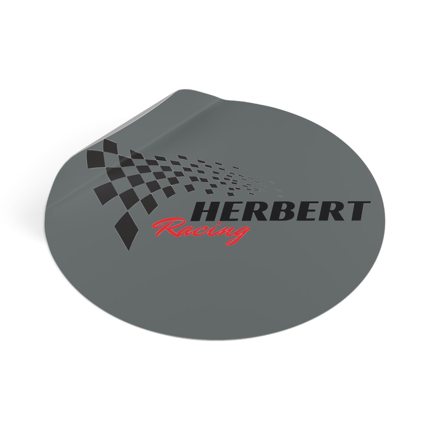 Round Herbert Racing Vinyl Stickers