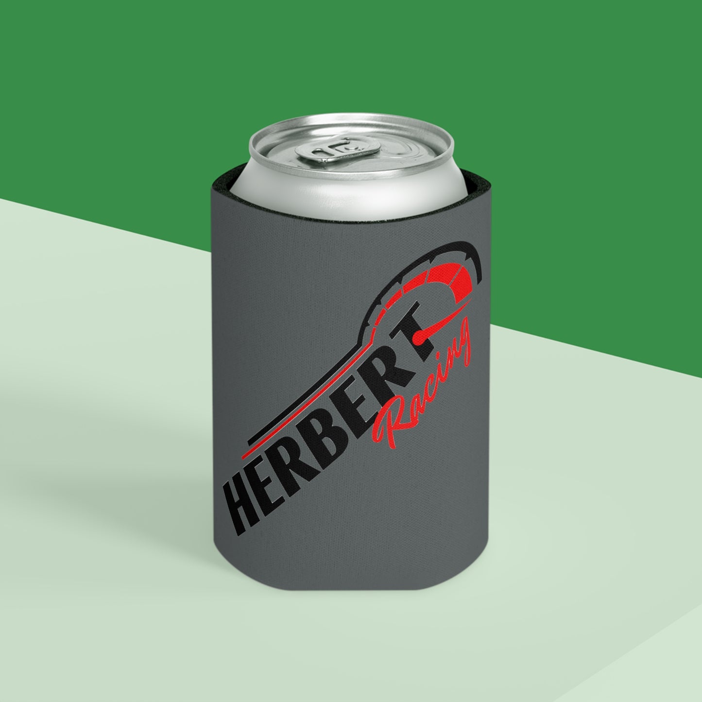 Herbert Racing Grey Can Cooler