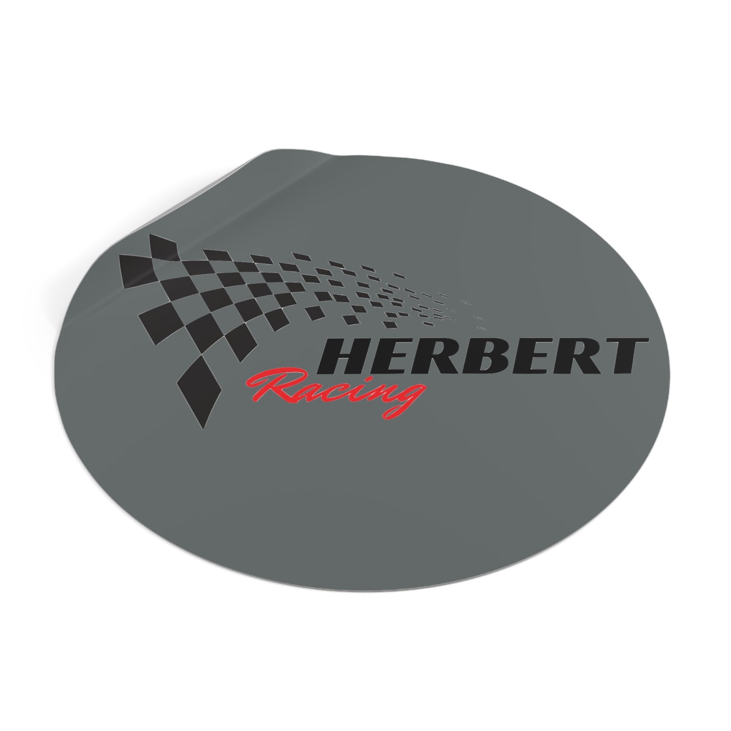Round Herbert Racing Vinyl Stickers