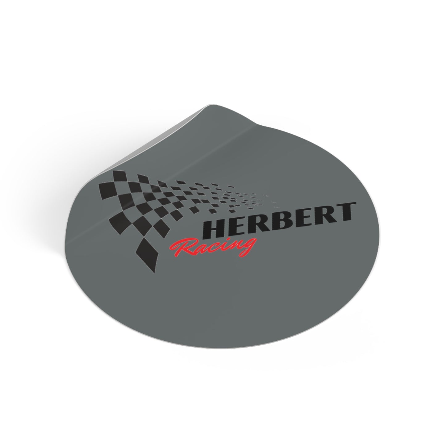 Round Herbert Racing Vinyl Stickers