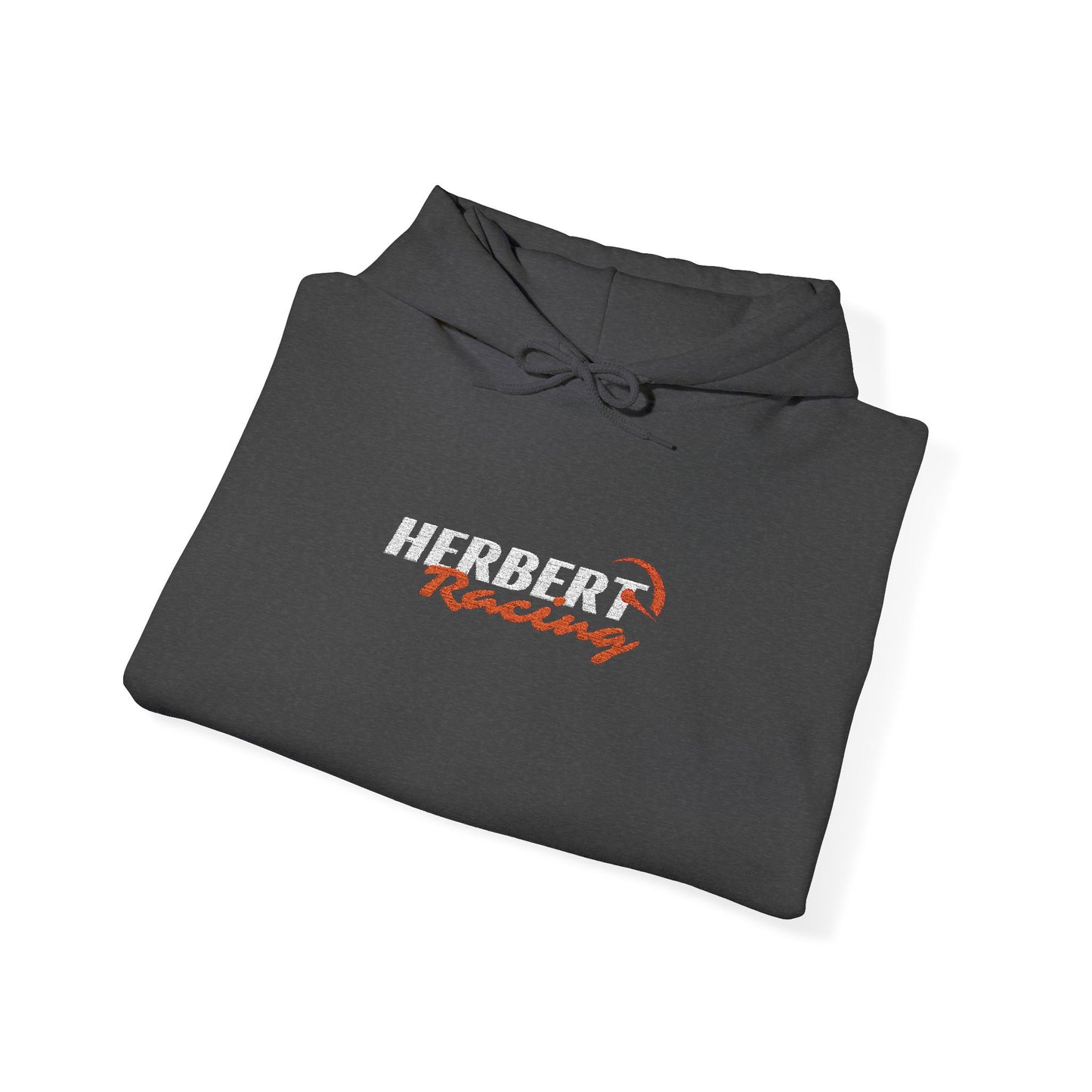 Herbert Racing White Logo Hoodie
