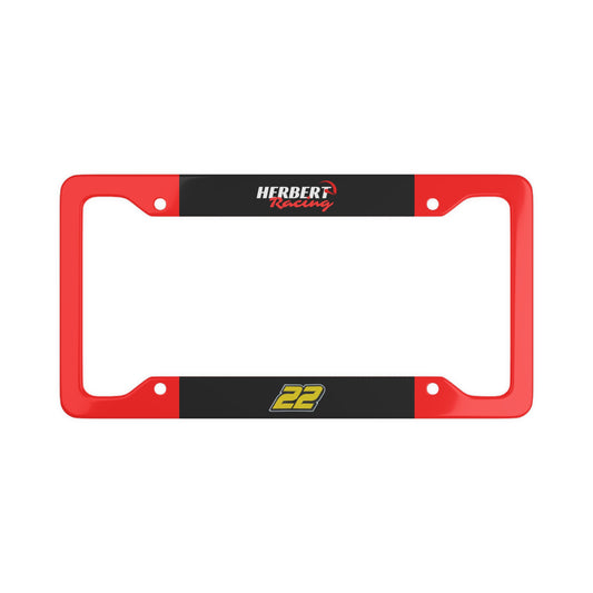 Herbert Racing License Plate Frame