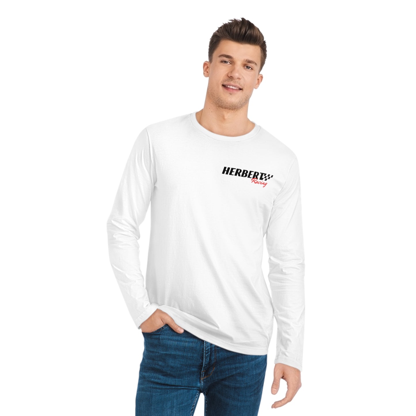 Men's Herbert Racing Logo 2 Long Sleeve Shirt