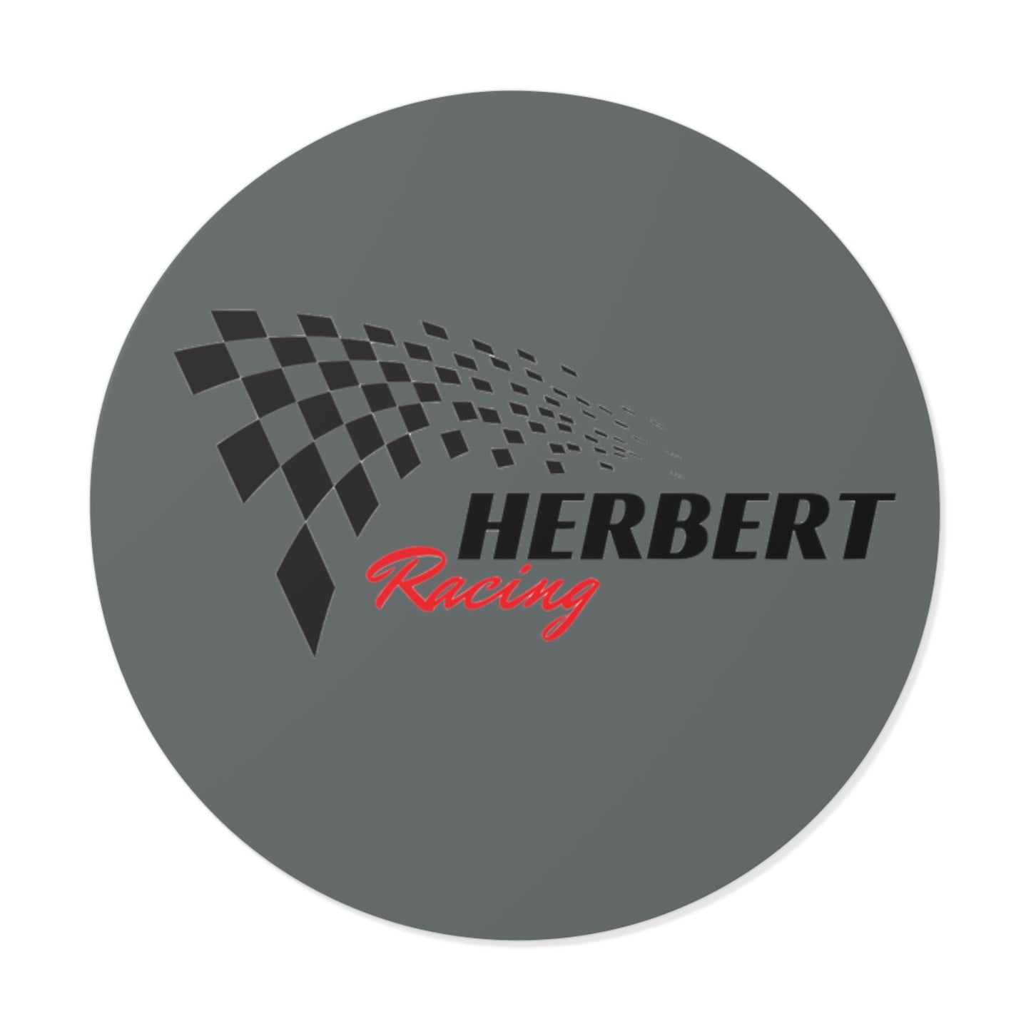 Round Herbert Racing Vinyl Stickers