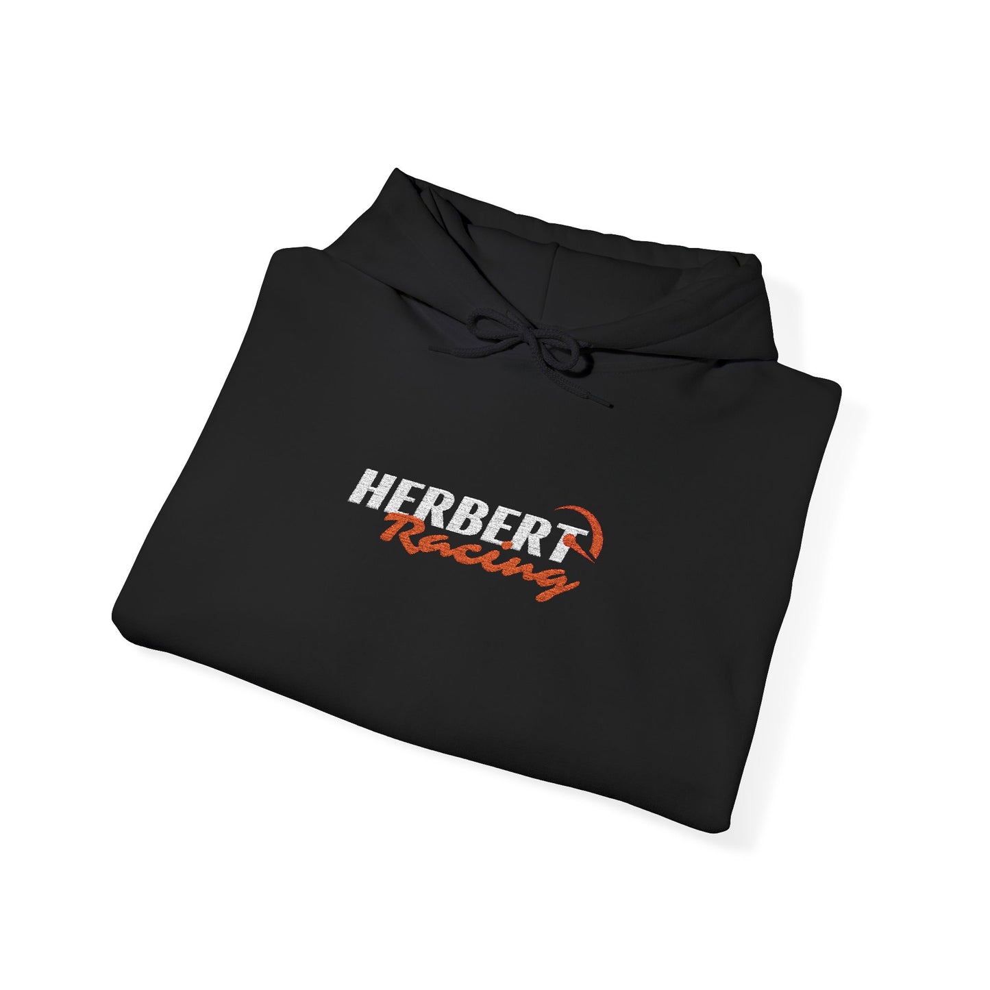 Herbert Racing White Logo Hoodie