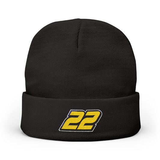 #22 Knit Beanie (Embroidery)