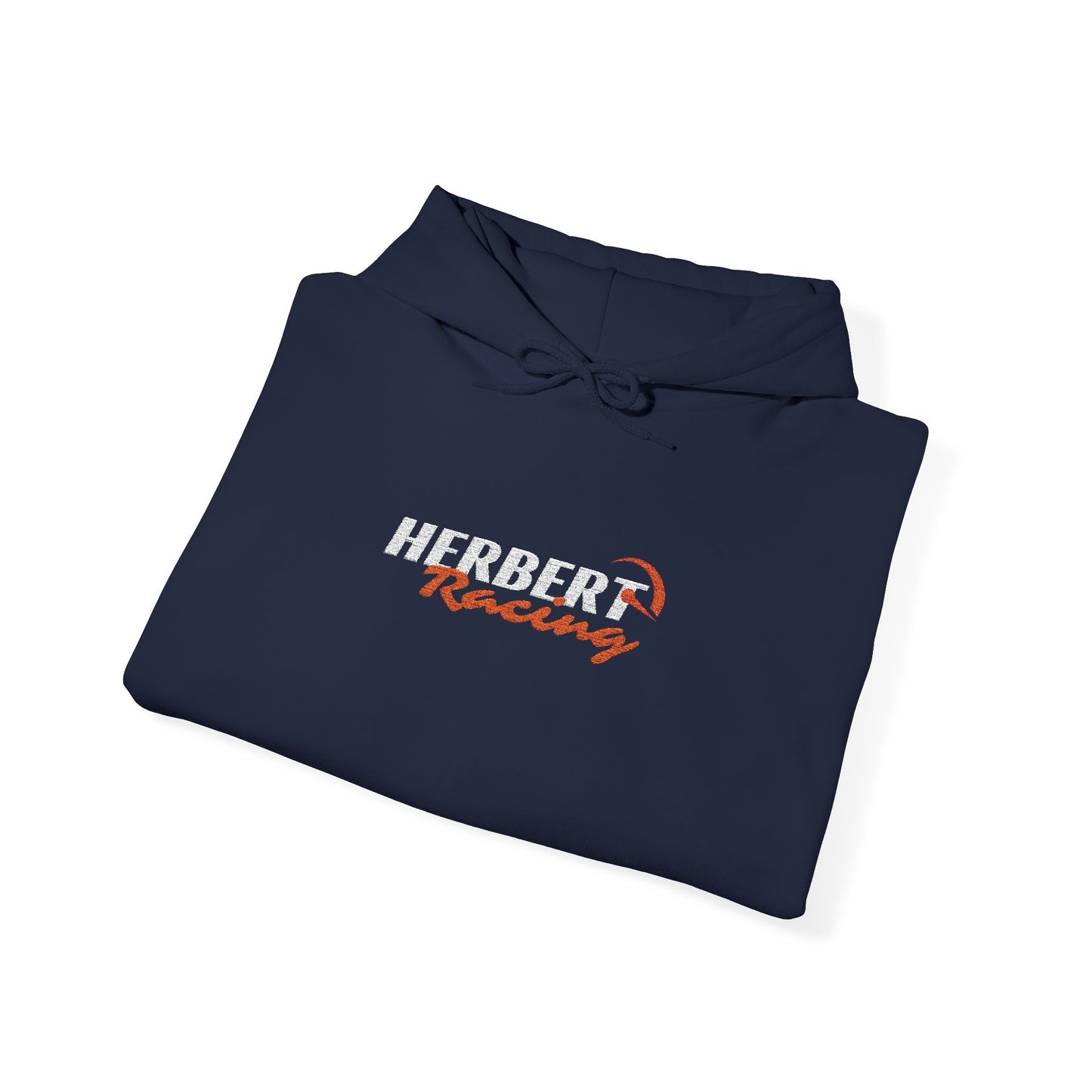 Herbert Racing White Logo Hoodie