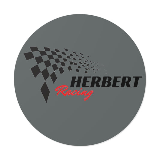 Round Herbert Racing Vinyl Stickers