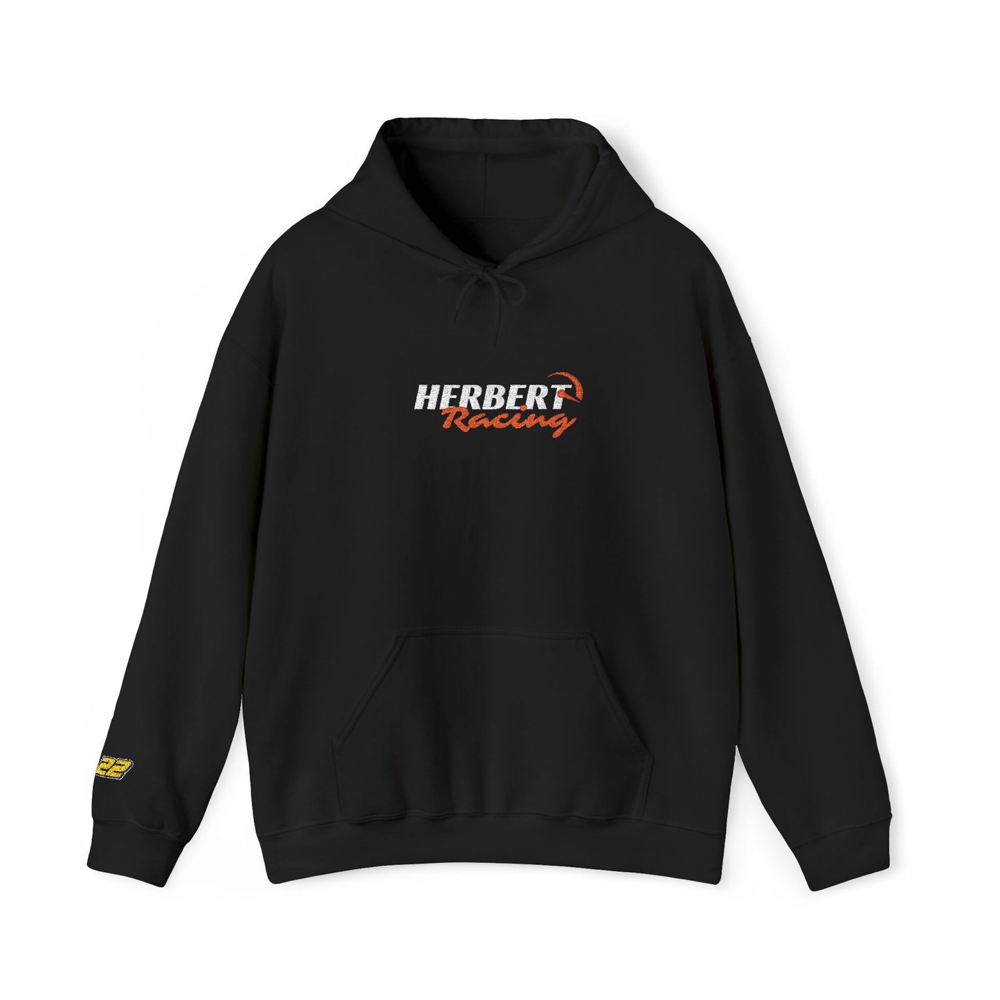 Herbert Racing White Logo Hoodie