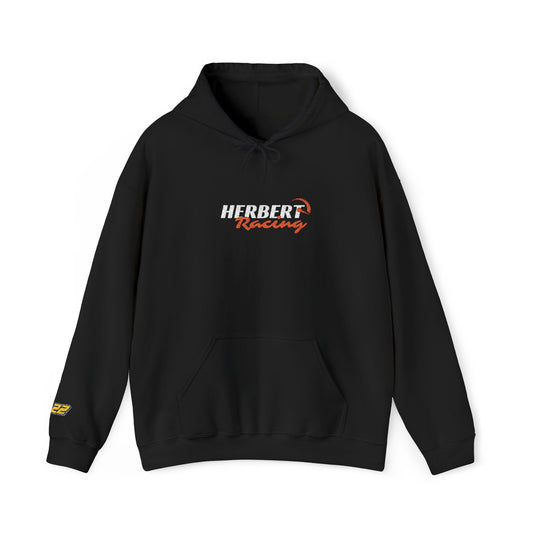 Herbert Racing White Logo Hoodie