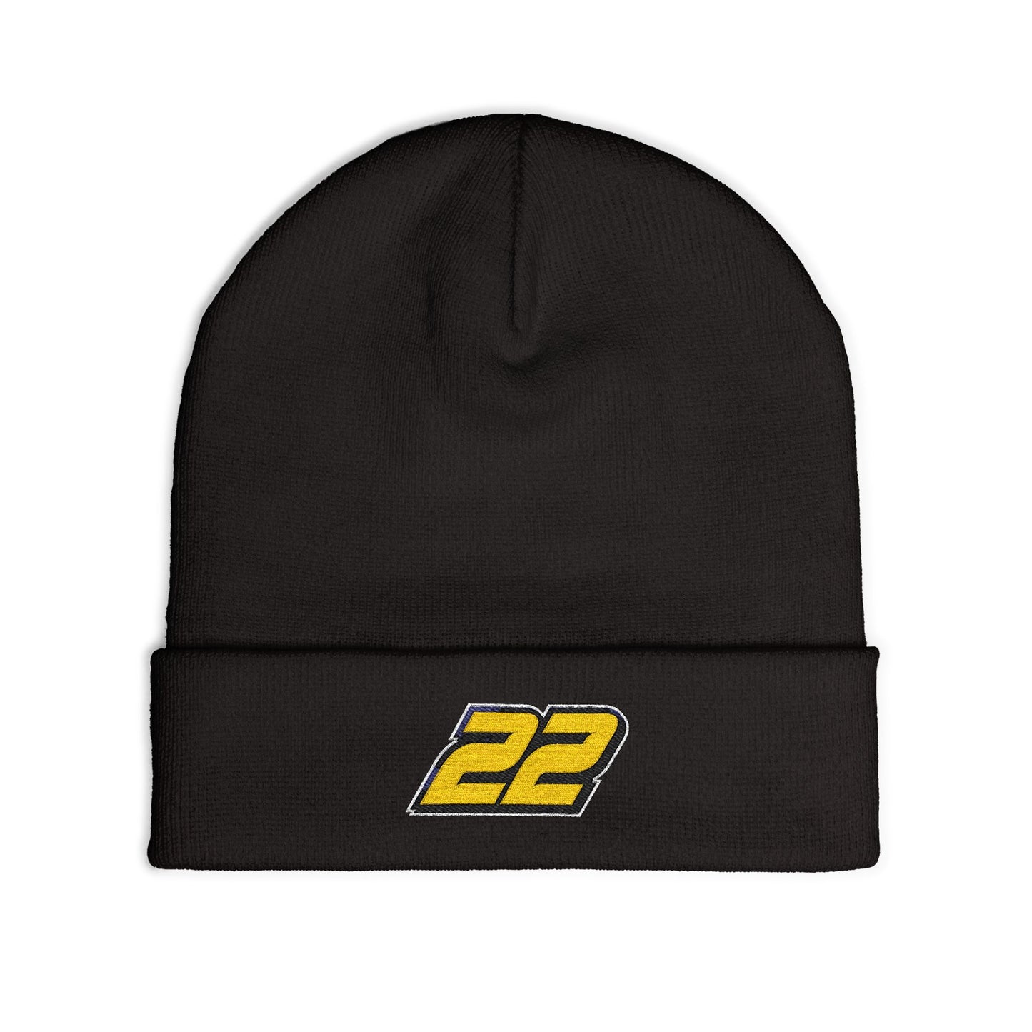 #22 Knit Beanie (Embroidery)